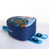 Рюкзак новогодний на молнии «Выбражулька», цвет синий Рюкзак новогодний на молнии «Выбражулька», цвет синий