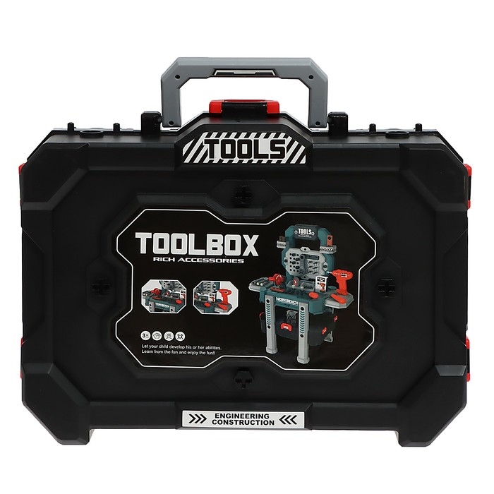 Игровой модуль 2 в 1 &laquo;Верстак&raquo;, 78 элементов