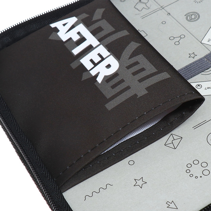 Пенал 1 секция 140 х 210 х 40 мм, откидной карман и косметичка, тканевый, Calligrata TOP Content Пенал 1 секция 140 х 210 х 40 мм, откидной карман и косметичка, тканевый, Calligrata TOP Content "Дракон"