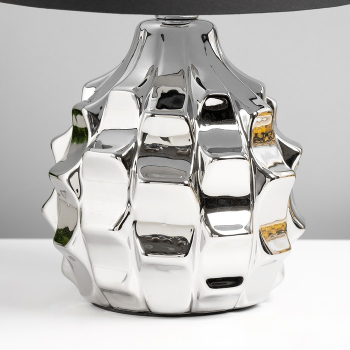 Лампа настольная 7555101TL/1 E14 40Вт хром 22х22х32 см RISALUX