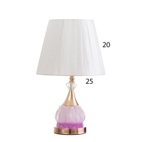 Лампа настольная "Ева" 1х40Вт Е27 1х4Вт LED золото/розовый 25х25х42см Лампа настольная "Ева" 1х40Вт Е27 1х4Вт LED золото/розовый 25х25х42см