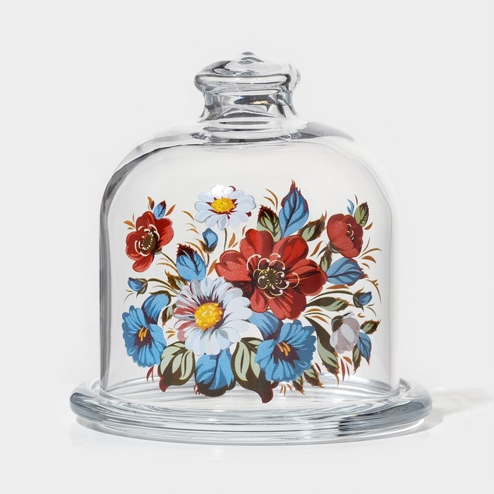 Лимонница &laquo;Мелодия цветов&raquo;, d=10 см, рисунок МИКС