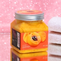 Крем-Скраб для тела обновляющий с персиком 500 мл Крем-Скраб для тела обновляющий с персиком 500 мл