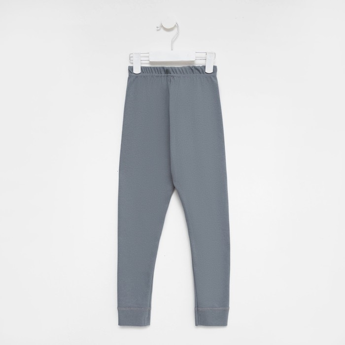 Леггинсы для девочки (термо), цвет синий, рост 146 см (40)