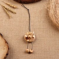 Подвеска в автомобиль «Ни гвоздя, ни жезла», 7 см, можжевельник Подвеска в автомобиль «Ни гвоздя, ни жезла», 7 см, можжевельник