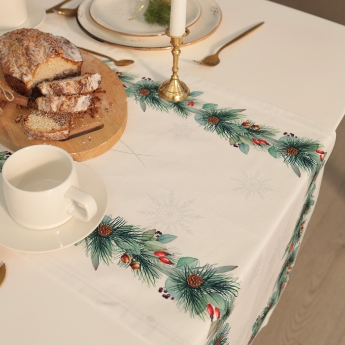 Дорожка Этель " New Years treat" 40х149 см, 100% хлопок, саржа 190 г/м2