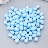 Декор пасхальный "Яйцо - серебристая крапинка" набор 100 шт голубой 1,5х1,8 см, 8х8х8 см Декор пасхальный "Яйцо - серебристая крапинка" набор 100 шт голубой 1,5х1,8 см, 8х8х8 см