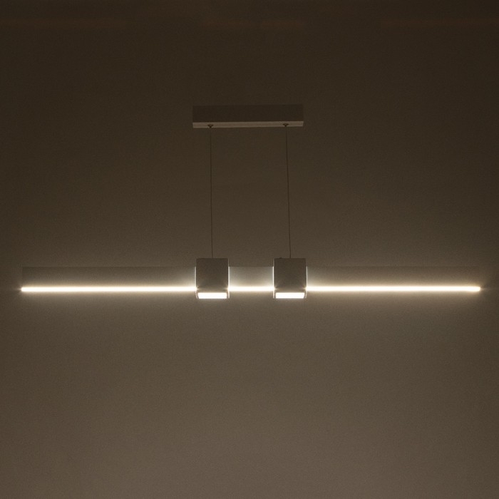 Светильник с ПДУ Светильник с ПДУ "Наоми" LED 18Вт 3000-6000К белый 100х100 см