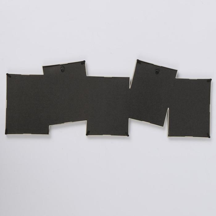 Фоторамка пластик на 5 фото 10х15 см Фоторамка пластик на 5 фото 10х15 см "Долгая память" бежевая 22,5х62 см