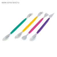 Набор инструментов для лепки из глины, пластилина, пластики, 4 штуки Набор инструментов для лепки из глины, пластилина, пластики, 4 штуки