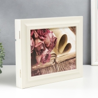 Ключница "Цветы на книге" Слоновая кость 26,5х31,5х4,5 см Ключница "Цветы на книге" Слоновая кость 26,5х31,5х4,5 см