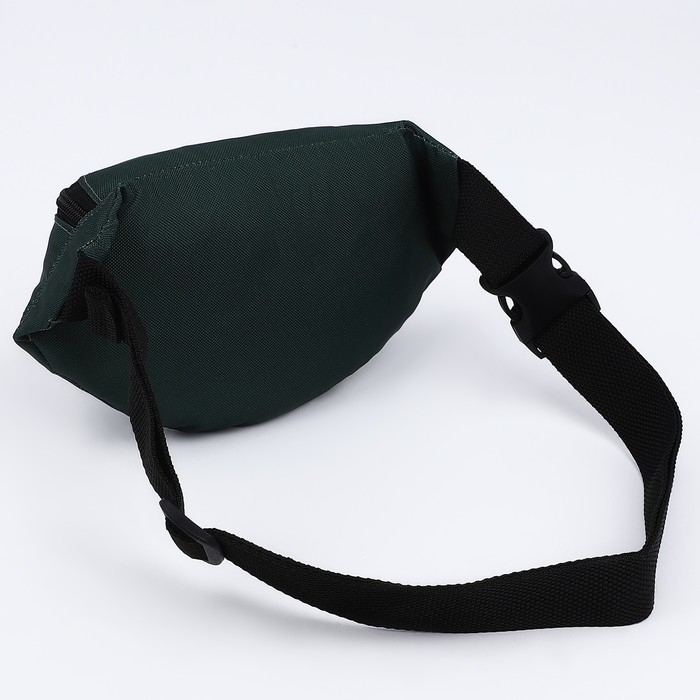 Сумка поясная Lucky Moment, 32х8х15 см, отд на молнии, цвет зелёный Сумка поясная Lucky Moment, 32х8х15 см, отд на молнии, цвет зелёный