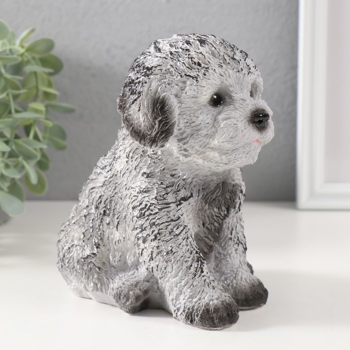 Фигурка "Щенок Пудель " 14,5 х 10 х 14 см.