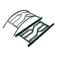 Арка садовая, разборная, 250 × 120 × 30 см, металл, зелёная Арка садовая, разборная, 250 × 120 × 30 см, металл, зелёная