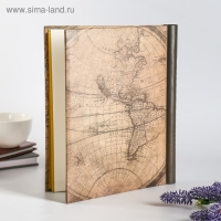 Фотоальбом  магнитный на 10 листов "Карта" 23X28см