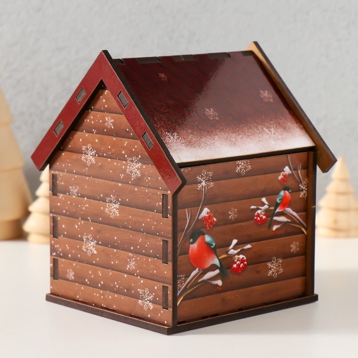 Чайный домик "Чудеса в окошке" 10,5х9,5х12 см