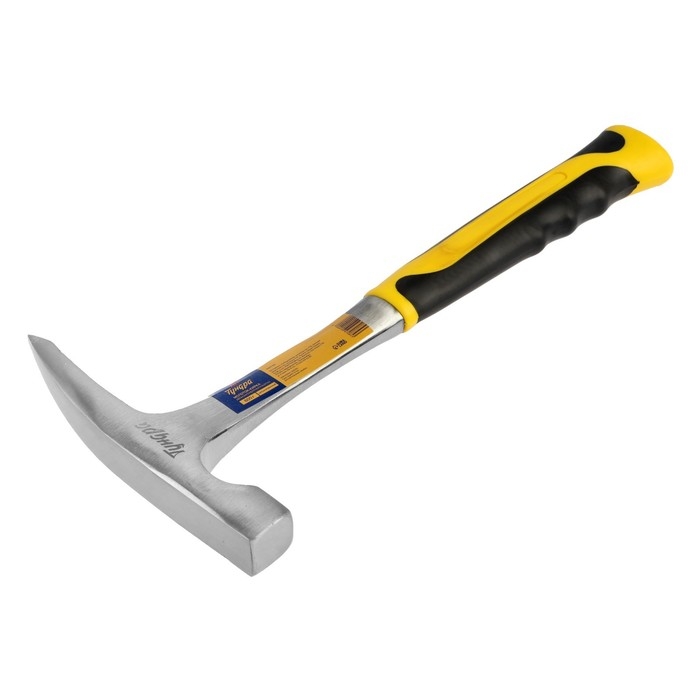 Молоток-кирка ТУНДРА ПРОФИ, цельнокованый, двухкомпонентная рукоятка, заостренный, 600 г Молоток-кирка ТУНДРА ПРОФИ, цельнокованый, двухкомпонентная рукоятка, заостренный, 600 г