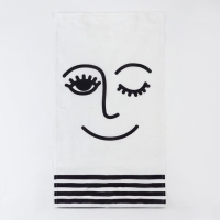 Полотенце "Этель" Глазки 40х73 см, 100% хлопок, репс 210 гр/м2