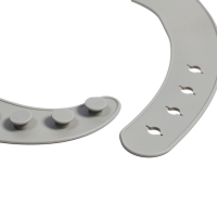 Нагрудник для кормления «Слонёнок», силиконовый, с карманом, цвет серый Нагрудник для кормления «Слонёнок», силиконовый, с карманом, цвет серый