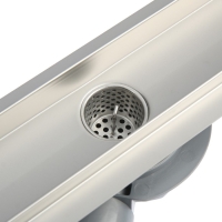 Трап линейный AFLORN AF20207-70, 700х70 мм, c флaнцeм своб. вращения 360&deg;, нерж. сталь