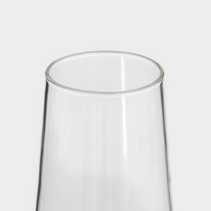 Стаканы «Нолан», 500 мл, 8×15 см, набор 2 шт, стекло, прозрачные Стаканы «Нолан», 500 мл, 8×15 см, набор 2 шт, стекло, прозрачные