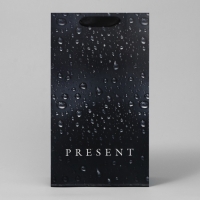 Пакет подарочный под две бутылки, упаковка, Black, 35 х 20 х 9 см Пакет подарочный под две бутылки, упаковка, Black, 35 х 20 х 9 см