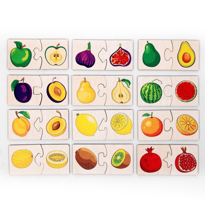 Ассоциации &laquo;Найди половинки&raquo;