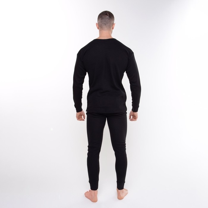 Термобелье мужское (джемпер, кальсоны) НАЧЁС, цвет чёрный, размер 56-58 Термобелье мужское (джемпер, кальсоны) НАЧЁС, цвет чёрный, размер 56-58