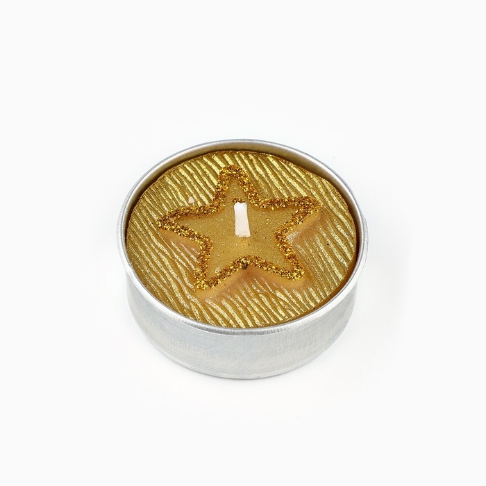 Свеча новогодняя чайная &laquo;Новый год: Воспоминания&raquo;, диам 4 см