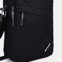 Сумка мужская, цвет чёрный