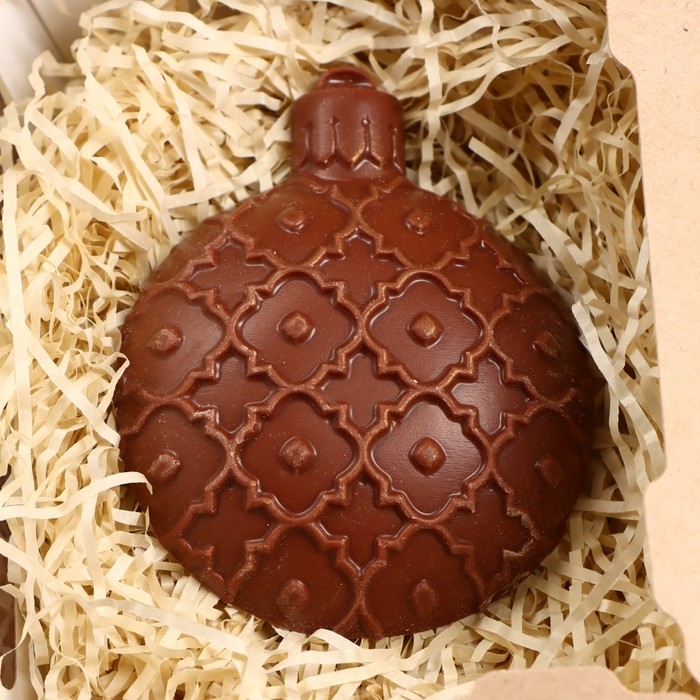 Шоколадная фигурка "Елочная игрушка", 80 г