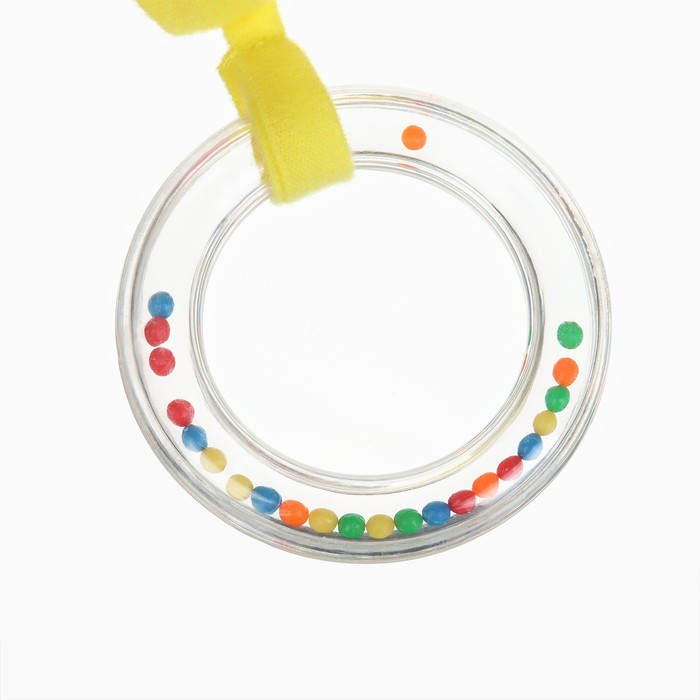 Растяжка - спираль с игрушками дуга на коляску / кроватку для малышей 0+ &laquo;Жирафик&raquo;, Крошка Я