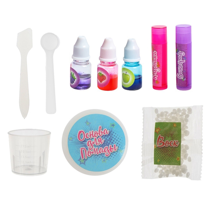 Опыты для девочек &laquo;Помада для губ&raquo;, в пакете