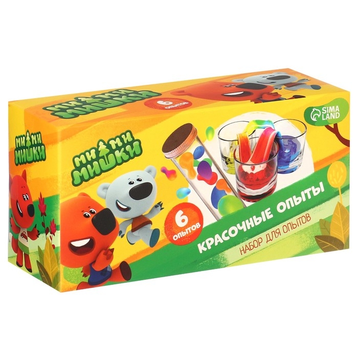 Набор для опытов «Ми-Ми-Мишки: Красочные опыты», 6 опытов Набор для опытов «Ми-Ми-Мишки: Красочные опыты», 6 опытов