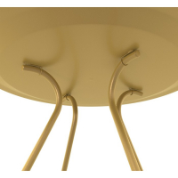 Столик журнальный, 400х400х450, Золото