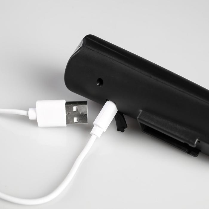 Фонарь велосипедный передний аккумуляторный Фонарь велосипедный передний аккумуляторный "Беркут", водонепроницаемый, 10 х 5 х 4.5 см