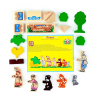 Конструктор &laquo;Сказки. Репка&raquo; 19 элементов