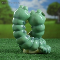 Садовая фигура "Гусеницы" 21х16х15см Садовая фигура "Гусеницы" 21х16х15см