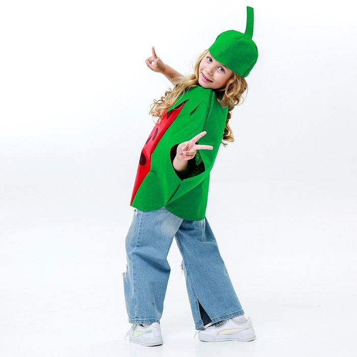 Карнавальный набор &laquo;Забавный арбуз&raquo;, фетр