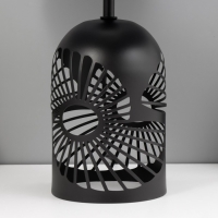 Настольная лампа "Фибоначчи" E27 40Вт черный 27х27х42 см RISALUX Настольная лампа "Фибоначчи" E27 40Вт черный 27х27х42 см RISALUX