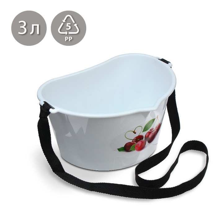 Ёмкость для сбора ягод, 3 л, &laquo;Вишня&raquo;