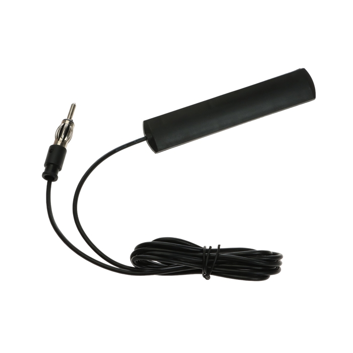 Антенна внутрисалонная активная 12 см, всеволновая, кабель 3 м, на клейкой основе