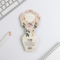 Ручка шариковая синяя паста «Цветок»,пластик, на подложке 8 марта Ручка шариковая синяя паста «Цветок»,пластик, на подложке 8 марта