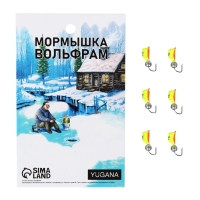 Мормышка Столбик лайм, оранжевое брюшко, чёрная полоска + шар серебро бензин 1.4 г Мормышка Столбик лайм, оранжевое брюшко, чёрная полоска + шар серебро бензин 1.4 г