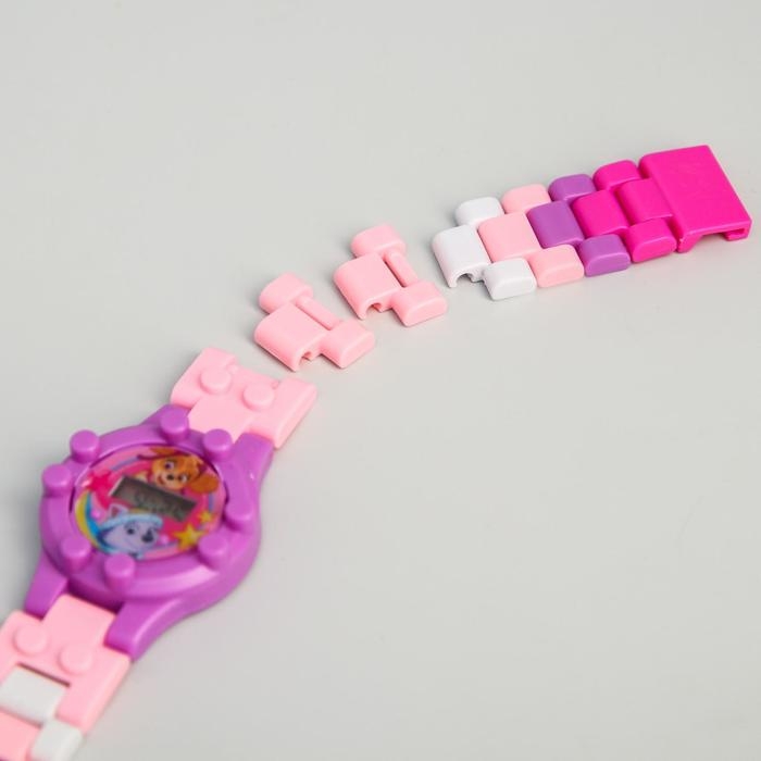 Часы наручные лего, с ремешком-конструктором Часы наручные лего, с ремешком-конструктором
