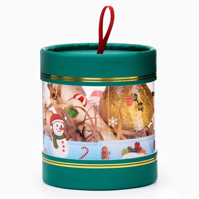 Новогодний подарочный набор косметики &laquo;Новогодний анти-возраст&raquo; для душа и ванны, золотая серия. Новый год