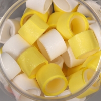 Клейкая лента пластик в банке "Белый и лимонный" н-р 40 шт 1,2 см, дл. 0,9 м 7х7х9 см Клейкая лента пластик в банке "Белый и лимонный" н-р 40 шт 1,2 см, дл. 0,9 м 7х7х9 см