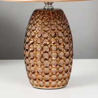 Лампа настольная "Кратер вулкана" Е14 220В 32,5х20х20 см RISALUX