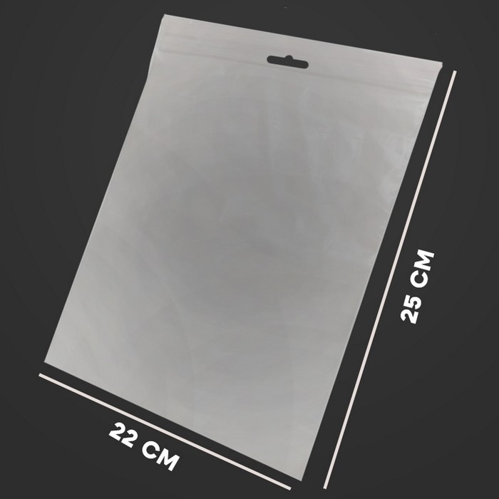 Пакет 22х25, с европодвесом, цвет прозрачный, набор 100 шт. Пакет 22х25, с европодвесом, цвет прозрачный, набор 100 шт.