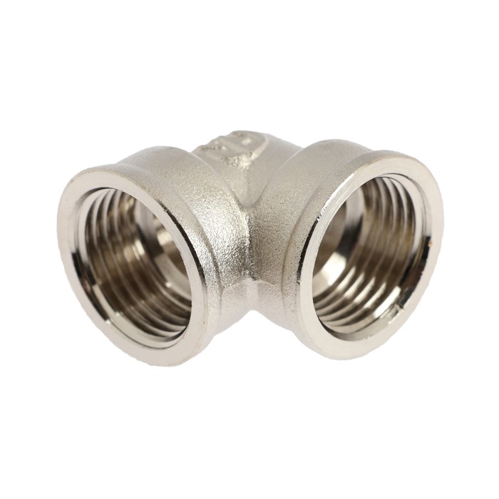 Уголок AQUALINK, 1/2 Уголок AQUALINK, 1/2", внутренняя резьба, никелированная латунь